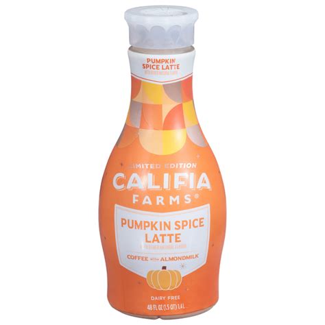 Save On Califia Farms Pumpkin Spice Latte Coffee With Almondmilk Order