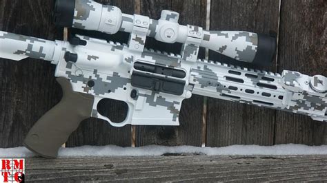 Blue Digital Camo Ar 15