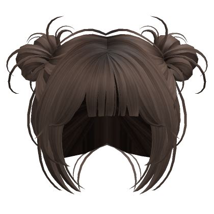 Brown Fluffy High Buns Roblox Item Rolimon S