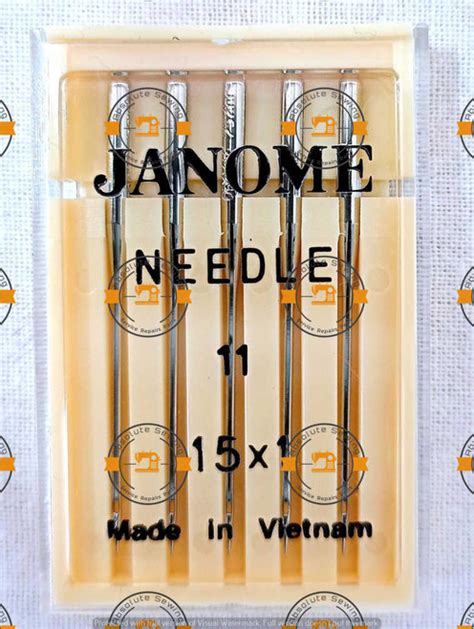 Janome Accesories Janome Sewing Machine Needles Absolute Sewing Nz