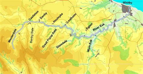 Course Of River Esk