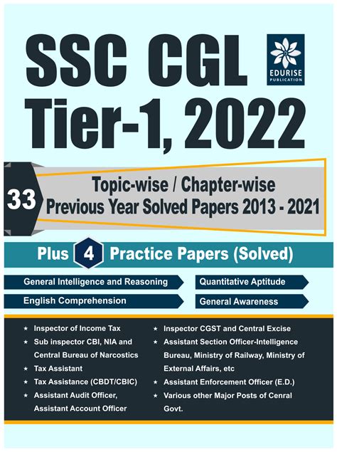 Ssc Cgl Tier Fully Solved Topic Wise Chapter Wise Previous