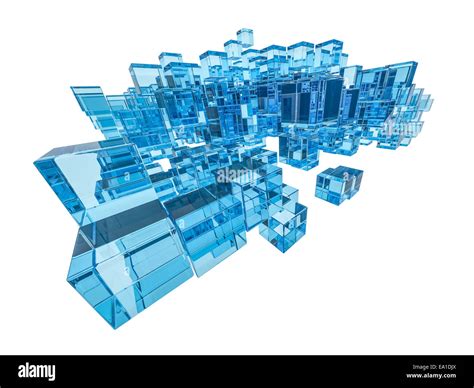 3d Cubes Background Cut Out Stock Images And Pictures Alamy