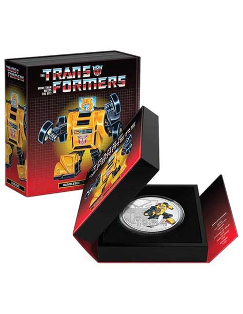 BUMBLEBEE Transformers 1 Oz Silbermünze 2 Niue 2022