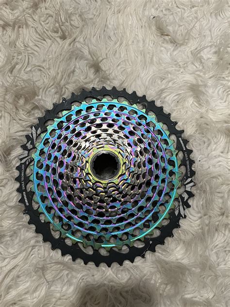 2021 SRAM Eagle XX1 Cassette Rainbow Oil Slick 12spd 10 50t For Sale