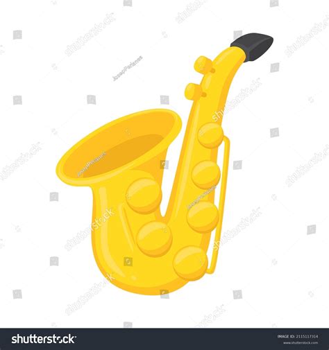 Saxophone Sign Emoji Icon Illustration Music Stock Vector (Royalty Free ...