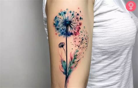 16 Best Dazzling Dandelion Tattoo Inspirations For Everyone