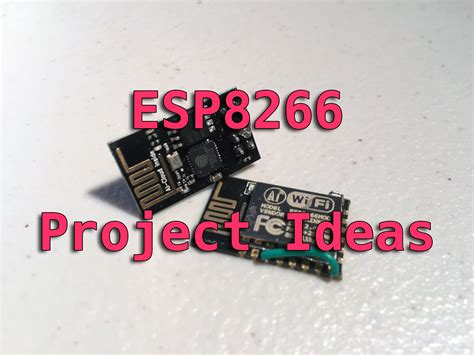 ESP8266 Project Ideas | Arduino, Electronics projects, Esp8266 projects