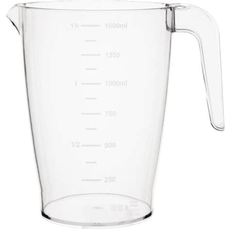 Olympia Kristallon Polycarbonate Stacking Jug 1 5ltr HuntOffice Ie