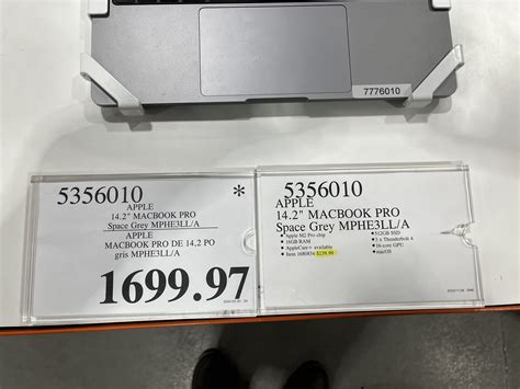 [Costco] 14" MacBook Pro (2023 M2 Pro) - $1699.97 at Costco in