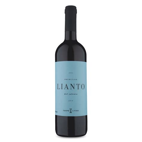 Vinho Lianto Del Salento Primitivo 750ml Shopee Brasil