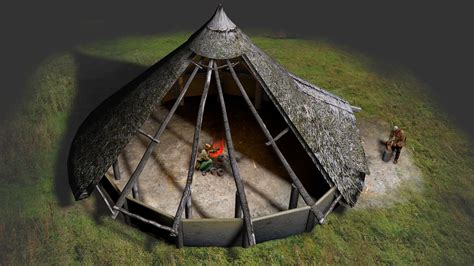 Bronze Age Roundhouse 3D Reconstruction - Archaeological Research Services Ltd