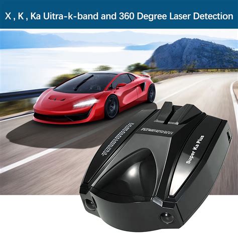 Nhthy Advanced Car Radar Detector With Voice Alert High Range Vehicle