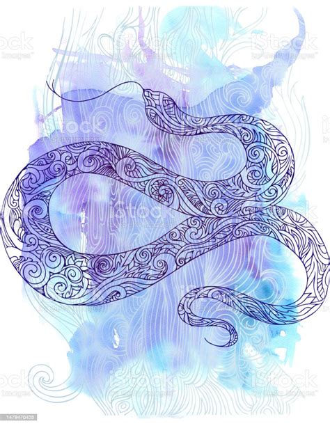 Spirit Snake Stock Illustration - Download Image Now - Abstract ...