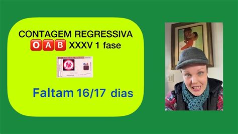 Contagem Regressiva🅾️🅰️🅱️ Faltam 1️⃣6️⃣1️⃣7️⃣dias Para A 1 Fase Youtube