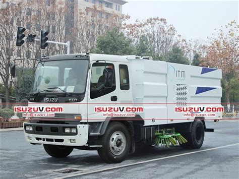 Best Isuzu Ftr Broom Sweeper Truck Manufacturers Suppliers Factory