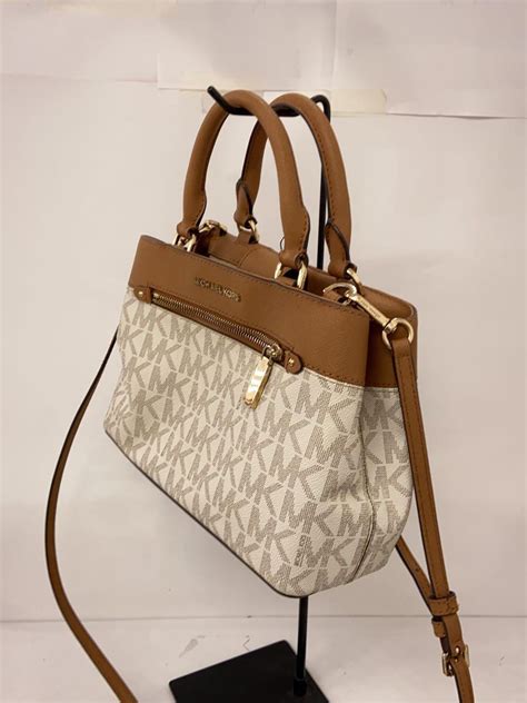 Michael Kors Acorn Xs Satchel Crossbody Brw S Gx S B