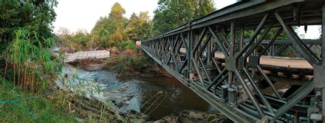 Flood-damaged bridge replaced after just six days | TRANSPORTtalk ...