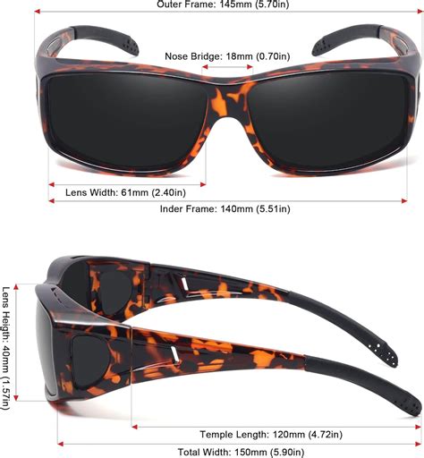 Meetsun Fit Over Glasses Sunglasses For Men Womenwrap Around Sunglass Jollynova