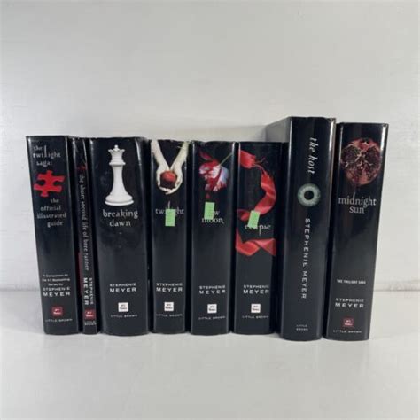 Twilight Saga By Stephanie Meyer Book Set Lot Of Hardcover Ebay