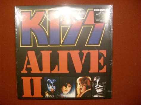 Kiss~~kiss Alive Ii~~180 Gram Audiophile~~2014~sealedmint Ebay