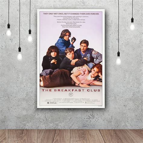 The Breakfast Club Movie Art Silk Poster Home Decor Wall Pictures For Living Room | Wish