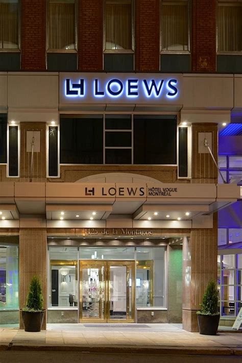 Loews Hotel Vogue Montreal | Loews hotel, Montreal hotel, Hotel