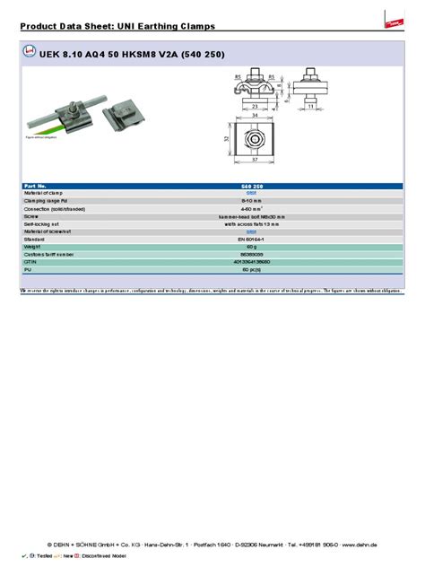 PDF DEHN UNI Earthing Clamp DOKUMEN TIPS