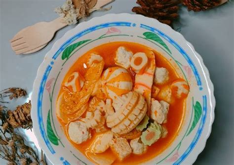 Resep Seafood Olahan Kuah Pedas Oleh Zahrotul An Cookpad