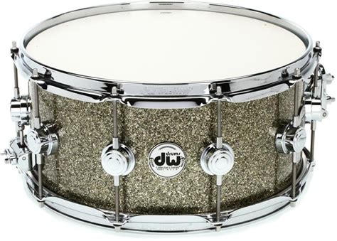 Dw Collector S Series Snare Drum 6 5 X 14 Inch Gold Galaxy Finishply Sweetwater