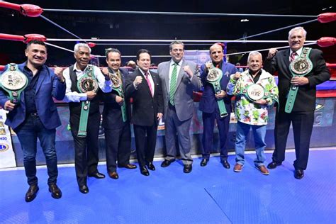 Mexican Olympic Medalists Presented WBC Belts at the Arena - World ...