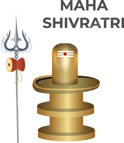 India Maha Shivratri Señor Shankar Con Trishul Shivling PNG Damru