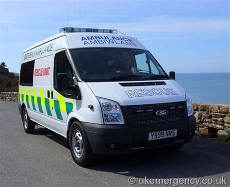 Y999 NRS This Ambulance Rescue Unit Is Based On A Ford Transit And Is