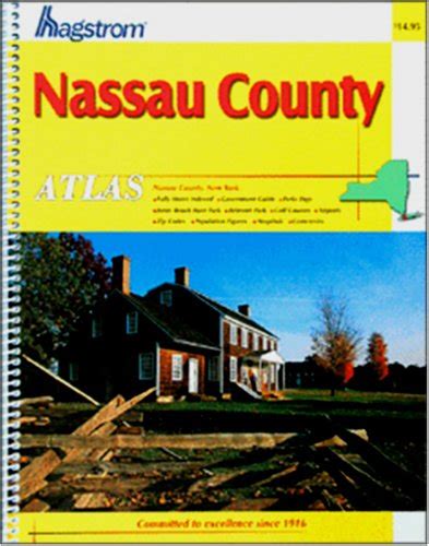 Nassau County Atlas Nassau County New York Hagstrom Atlas Nassau County New York Large