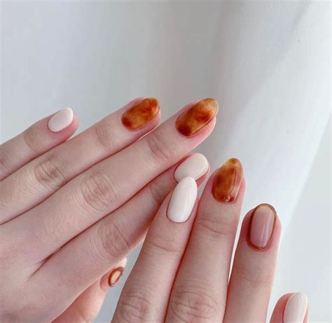 Flame White And Nude Nail Design Nude Nail Designs Nail Designs Nails