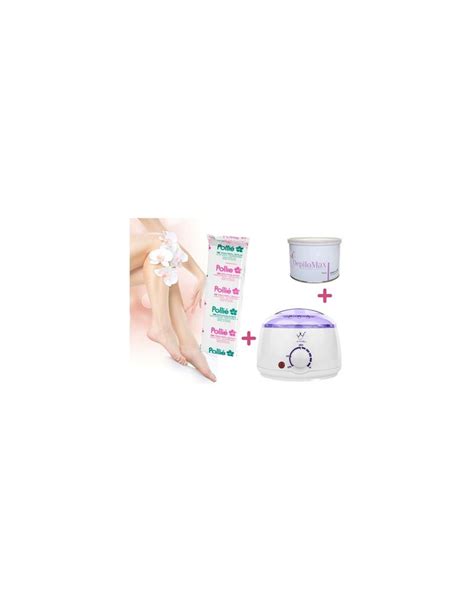 Konsung Kit Complet D Pilation Appareil Chauffe Cire Gr Papier