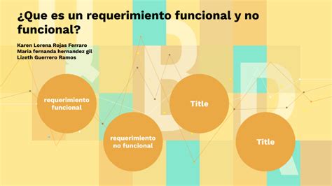 Requerimientos Funcionales Y No Funcionales De Un Sistema Ejemplos