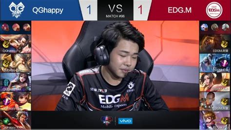 戰報 Edgm讓一追二戰勝qghappy，終結十三連勝！ 每日頭條