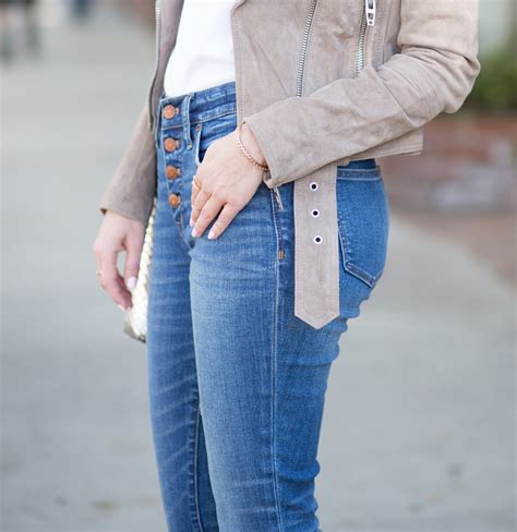 Spring Denim Trend To Try Exposed Button Jeans Sydne Style