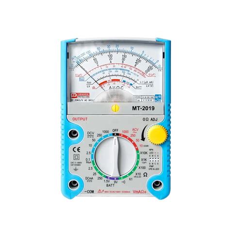 MT 2019 Protective Function Analog Multimeter Safety Standard