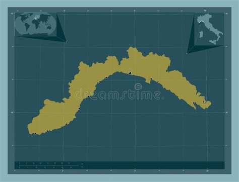 Liguria, Italy. Solid. Major Cities Stock Illustration - Illustration of genoa, country: 258560273