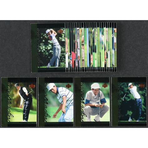 Tiger Woods Upper Deck Tiger S Tales Complete Set Of Cards