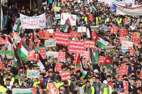 Hundreds Protest In Jordan Against Water Energy Deal With Israel