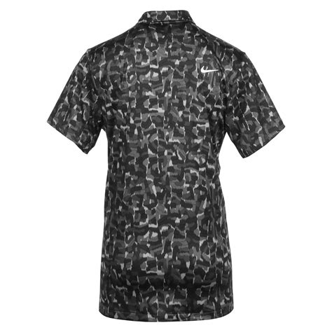 Nike Golf Dri Fit Tour Confetti Print Shirt Fd5939 Light Smoke Grey 077