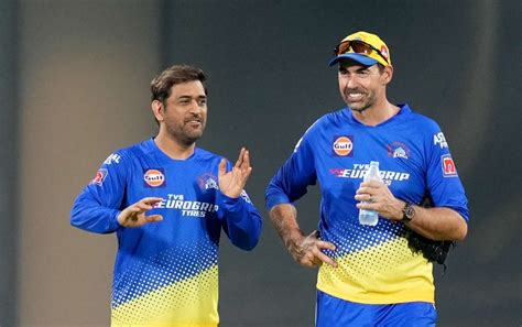 IPL 2024 We Ll Roll On CSK Coach Stephen Fleming On Succession Plan