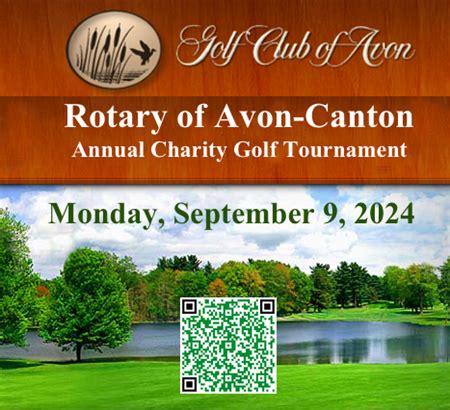 Annual Charity Golf Tournament Rotary Club Of Avon Canton