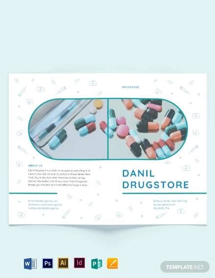 Drug Treatment Brochure Template Design And Layout 5C7