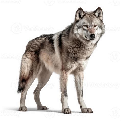 wolf isolated on white background full body image 22796997 Stock Photo at Vecteezy