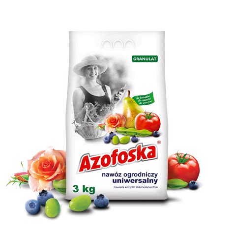 Azofoska Nawóz uniwersalny ogrodniczy granulowany 3 kg