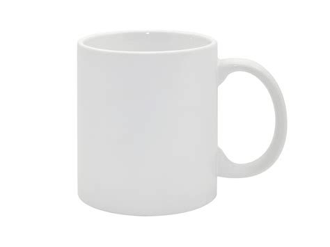 11oz White Coated Mug JS Coating Matt Finish, Dishwasher Safe (36/case ...